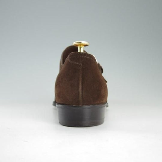 極上★(伊)エンツォ・ボナフェ SIZE 9.5【ビームス別注★ハンドソーンウェルテッド製法/九分仕立て】ダブルモンク/Enzo Bonafe★e366