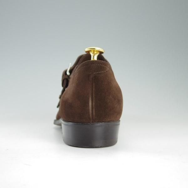 極上★(伊)エンツォ・ボナフェ SIZE 9.5【ビームス別注★ハンドソーンウェルテッド製法/九分仕立て】ダブルモンク/Enzo Bonafe★e366