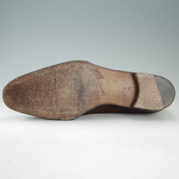 極上★(伊)エンツォ・ボナフェ SIZE 9.5【ビームス別注★ハンドソーンウェルテッド製法/九分仕立て】ダブルモンク/Enzo Bonafe★e366