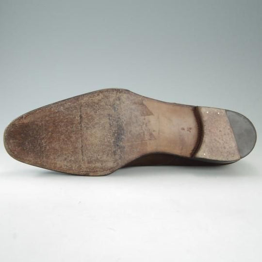 極上★(伊)エンツォ・ボナフェ SIZE 9.5【ビームス別注★ハンドソーンウェルテッド製法/九分仕立て】ダブルモンク/Enzo Bonafe★e366