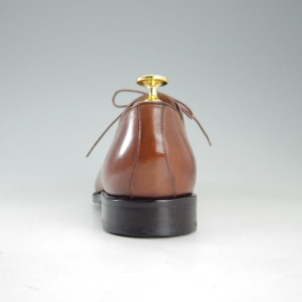 極上★(スペイン製)YANKO/ヤンコ SIZE 24【グッドイヤーウェルテッド製法★ホールカット】10401802/カーフ/茶/メンズ★e367