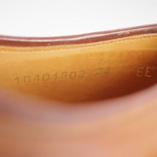 極上★(スペイン製)YANKO/ヤンコ SIZE 24【グッドイヤーウェルテッド製法★ホールカット】10401802/カーフ/茶/メンズ★e367