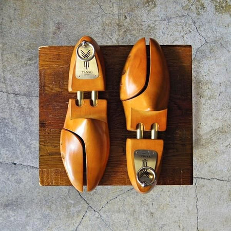 美品★(スペイン)YANKO/ヤンコ SIZE 40【純正シューツリー★(独)HARTMANN製/ハートマン】木製シューキーパー/メンズ★e369