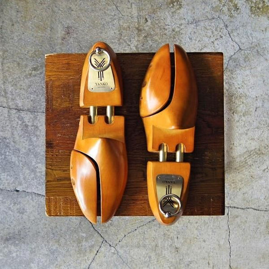 美品★(スペイン)YANKO/ヤンコ SIZE 40【純正シューツリー★(独)HARTMANN製/ハートマン】木製シューキーパー/メンズ★e369