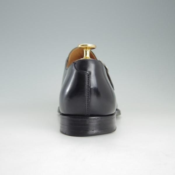 極上★クロケット&ジョーンズ 8E【スキンステッチ仕様★ハンドグレードライン/LAWRENCE】モンクストラップ/メンズ/Crockett&Jones★e371