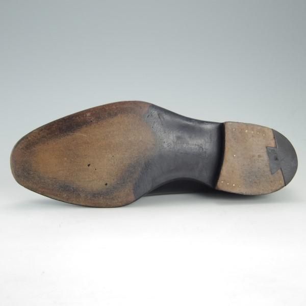 極上★クロケット&ジョーンズ 8E【スキンステッチ仕様★ハンドグレードライン/LAWRENCE】モンクストラップ/メンズ/Crockett&Jones★e371