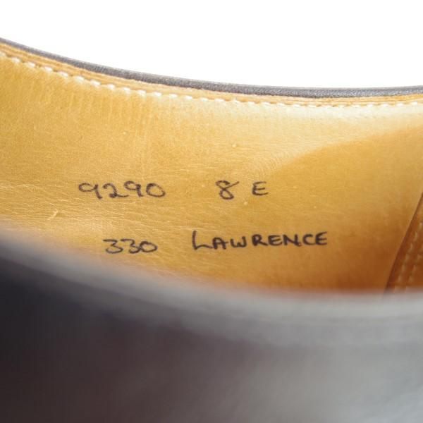 極上★クロケット&ジョーンズ 8E【スキンステッチ仕様★ハンドグレードライン/LAWRENCE】モンクストラップ/メンズ/Crockett&Jones★e371