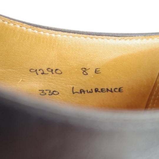 極上★クロケット&ジョーンズ 8E【スキンステッチ仕様★ハンドグレードライン/LAWRENCE】モンクストラップ/メンズ/Crockett&Jones★e371