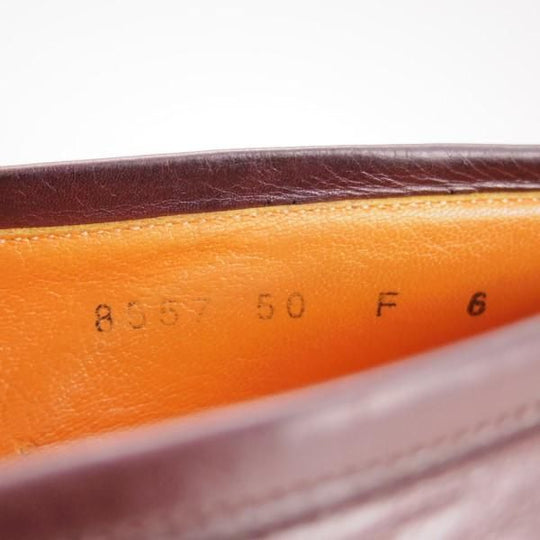 極上★(伊)サントーニ SIZE 6【貴重★BEAMS F別注/コインローファー】スリッポン/濃茶/メンズ/ビームス/Santoni★e376