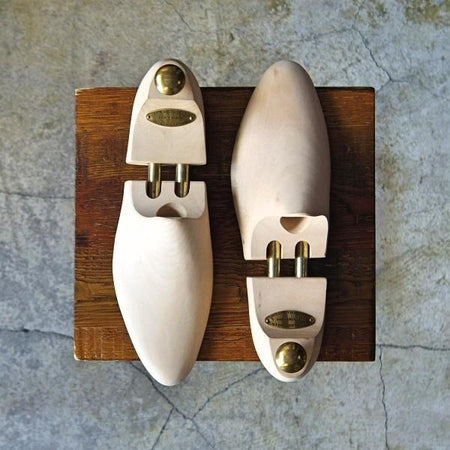 極上★エドワードグリーン UK7.5程度【定価￥20,520-★純正シューツリー】木製シューキーパー/メンズ/EDWARD GREEN★e377