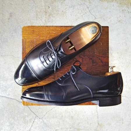 極上★クロケット&ジョーンズ 9D【ハンドグレードライン★WHITEHALL/マスターロイド】ロイドフットウェア/黒/Crockett&Jones★e384