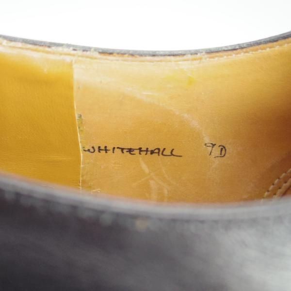 極上★クロケット&ジョーンズ 9D【ハンドグレードライン★WHITEHALL/マスターロイド】ロイドフットウェア/黒/Crockett&Jones★e384