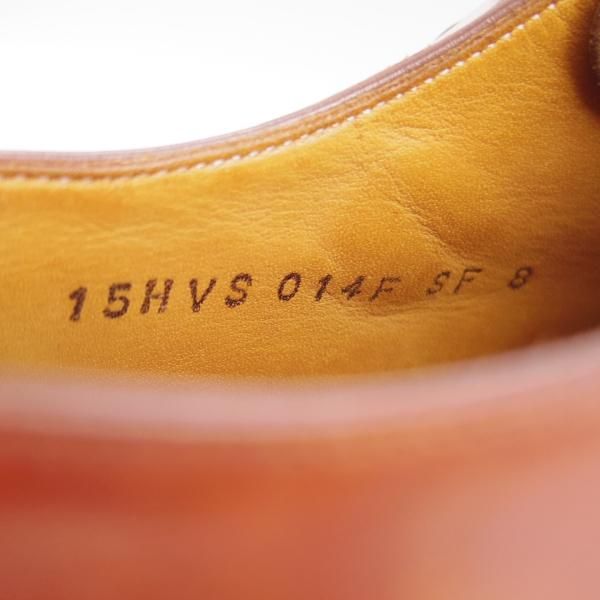 極上★シェットランドフォックス SIZE 8【定価￥66,960-★014F SF/ケンジントン2】ダブルモンク/カーフ/茶/メンズ/Shetlandfox★e385