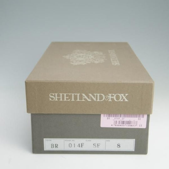 極上★シェットランドフォックス SIZE 8【定価￥66,960-★014F SF/ケンジントン2】ダブルモンク/カーフ/茶/メンズ/Shetlandfox★e385
