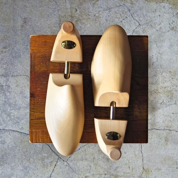 極上★(英)BARKER/バーカー SIZE 8【純正シューツリー★(英)ダンケルマン製/DUNKELMAN】木製シューキーパー/メンズ/DASCO★e386