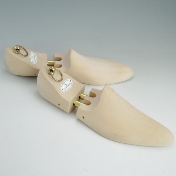 極上★(英)ニュー&リングウッド SIZE 8【純正シューツリー★(英)ダンケルマン製】木製シューキーパー/メンズ/DASCO/New&Lingwood★e387