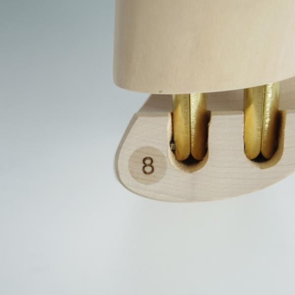 極上★(英)ニュー&リングウッド SIZE 8【純正シューツリー★(英)ダンケルマン製】木製シューキーパー/メンズ/DASCO/New&Lingwood★e387