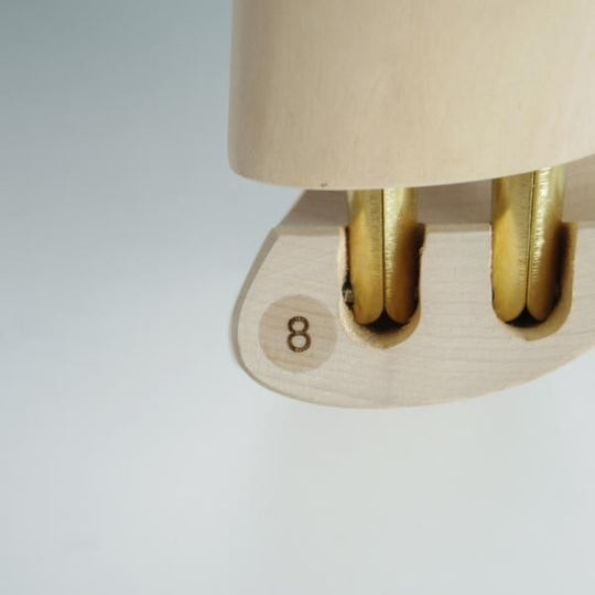 極上★(英)ニュー&リングウッド SIZE 8【純正シューツリー★(英)ダンケルマン製】木製シューキーパー/メンズ/DASCO/New&Lingwood★e387