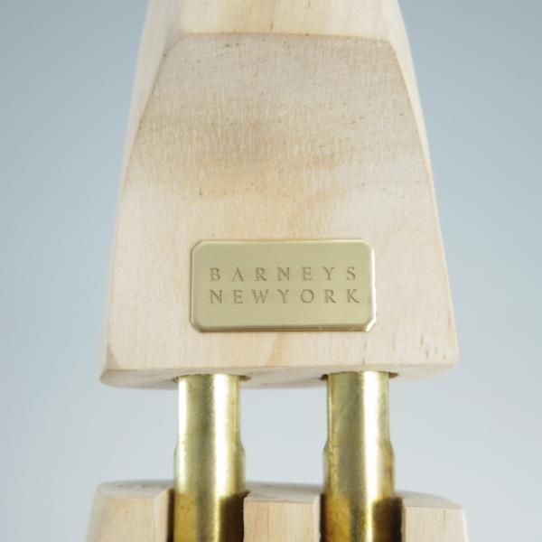 極上★バーニーズ ニューヨーク SIZE 39【★純正シューツリー】木製シューキーパー/メンズ/BARNEYS NEWYORK★e388