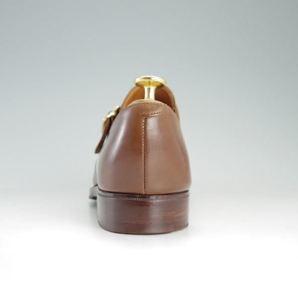 美品★クロケット&ジョーンズ 5.5E【ロイドフットウェア別注★Lloyd Footwear】297ラスト/モンクストラップ/メンズ/Crockett&Jones★e391