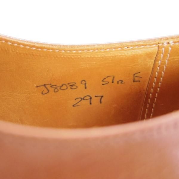 美品★クロケット&ジョーンズ 5.5E【ロイドフットウェア別注★Lloyd Footwear】297ラスト/モンクストラップ/メンズ/Crockett&Jones★e391