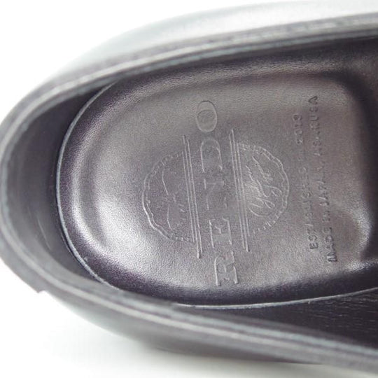 極美品★(浅草)RENDO/レンド SIZE 7【定価￥50,220-★ダブルモンク/7705D】カーフ/黒/メンズ★e392