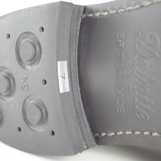 極美品★(浅草)RENDO/レンド SIZE 7【定価￥50,220-★ダブルモンク/7705D】カーフ/黒/メンズ★e392