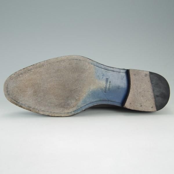 極上★(スペイン製)マグナーニ SIZE 41【ブラックラピド製法★クォーターブローグ】16035/カーフ/灰〜茶/メンズ/MAGNANNI★e393