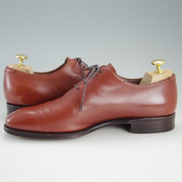 極上★(スペイン製)カルミナ SIZE 6【トレーディングポスト別注★Trading Post】14484/ホールカット/カーフ/赤茶/メンズ/CARMINA★e394