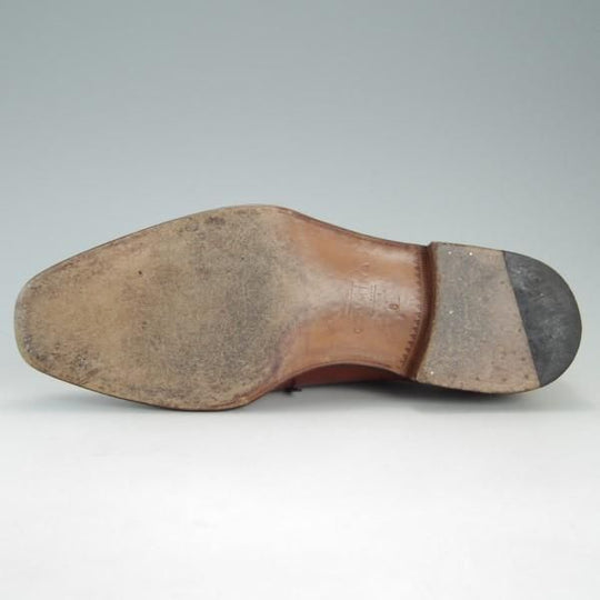 極上★(スペイン製)カルミナ SIZE 6【トレーディングポスト別注★Trading Post】14484/ホールカット/カーフ/赤茶/メンズ/CARMINA★e394