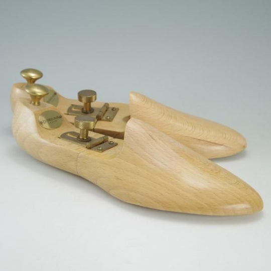 極上★(英)DUNKELMAN/ダンケルマン SIZE 7【ヒンジ式シューツリー★(英)DASCO社/ダスコ】木製シューキーパー/メンズ★e396