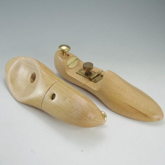 極上★(英)DUNKELMAN/ダンケルマン SIZE 7【ヒンジ式シューツリー★(英)DASCO社/ダスコ】木製シューキーパー/メンズ★e396