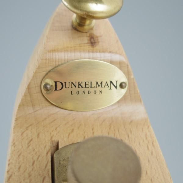 極上★(英)DUNKELMAN/ダンケルマン SIZE 7【ヒンジ式シューツリー★(英)DASCO社/ダスコ】木製シューキーパー/メンズ★e396