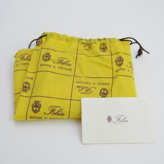 ほぼ未使用★フェリージ/Felisi【★ジップ長財布/125/型押し】ロングウォレット/レザー/本革/黒/メンズ&レディース兼★e398