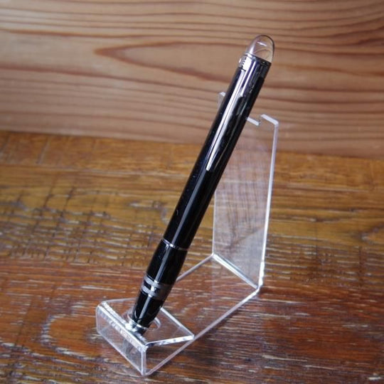 極美品★(独)モンブラン/MONTBLANC【定番★スターウォーカー/ボールペン】黒./ミッドナイトブラック/StarWalker★e401