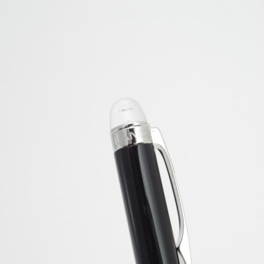 ほぼ未使用★(独)モンブラン/MONTBLANC【定番★スターウォーカー/ボールペン】レジン/黒/StarWalker★e403