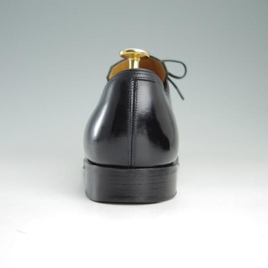 極上★(仏)Corthay/コルテ SIZE 8.5【定価20万円程度★Arca/アルカ】プレーントゥ/Vフロント/カーフ/黒/メンズ★e407