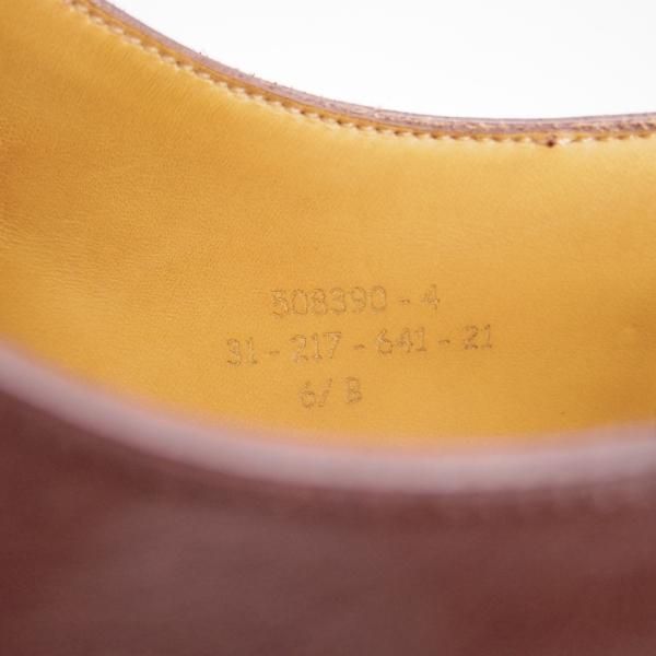 極上★J.M.ウェストン 6.5B【定価￥124,200-★ノヴォカーフ/NOVO CALF/ゴルフ/GOLF】641/31ラスト/Uチップ/Weston/ウエストン★e410