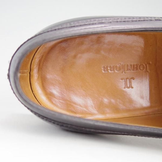 極上★ジョンロブ 7.5E【定価20万以上★プレステージライン/CAVENDISH/7000ラスト】フルブローグ/カーフ/黒/メンズ/JOHN LOBB★e412