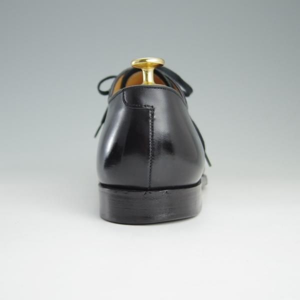 極上★(英)グレンソン 7F【貴重★footmaster/フットマスター】33279-01/ホールカット/カーフ/黒/メンズ/GRENSON★e413