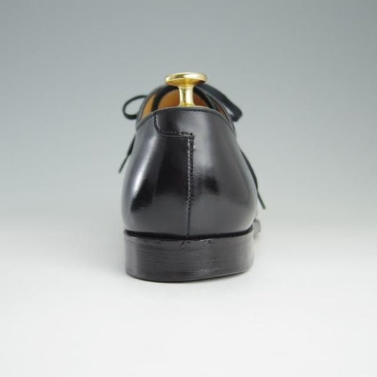 極上★(英)グレンソン 7F【貴重★footmaster/フットマスター】33279-01/ホールカット/カーフ/黒/メンズ/GRENSON★e413