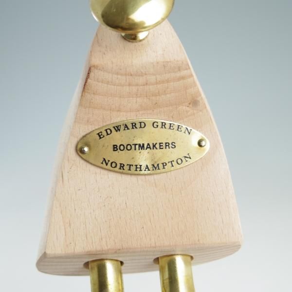 極上★エドワードグリーン UK6程度【定価￥20,520-★純正シューツリー】木製シューキーパー/メンズ/EDWARD GREEN★e414