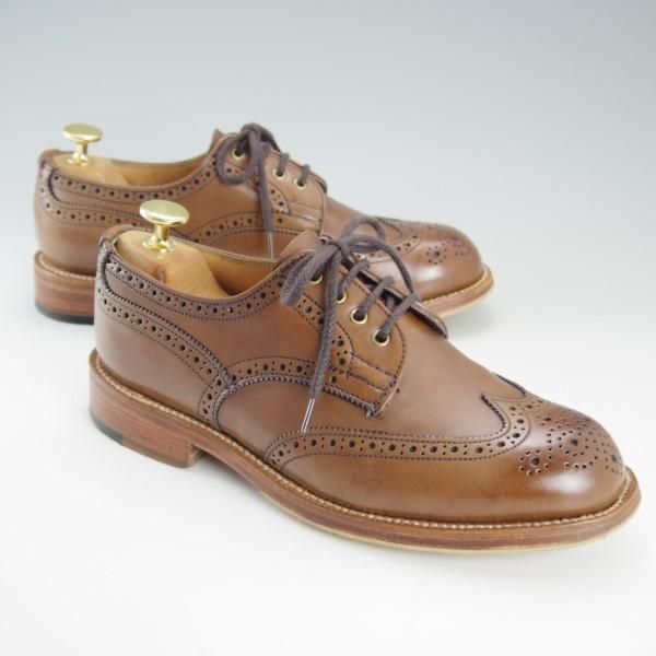 極上★トリッカーズ(レディース) SIZE 5【★バートン/BOURTON/L5095】カントリーシューズ/コーヒーバーニッシュ/短靴/Tricker's★e416