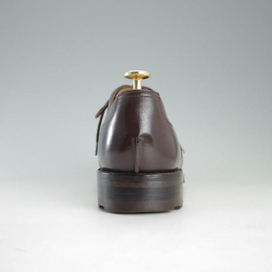 極美品★J.M.ウェストン 7E【定価￥124,200-★ゴルフ/GOLF】641/31ラスト/Uチップ/カーフ/濃茶/メンズ/Weston/ウエストン★e417
