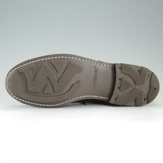 極美品★J.M.ウェストン 7E【定価￥124,200-★ゴルフ/GOLF】641/31ラスト/Uチップ/カーフ/濃茶/メンズ/Weston/ウエストン★e417