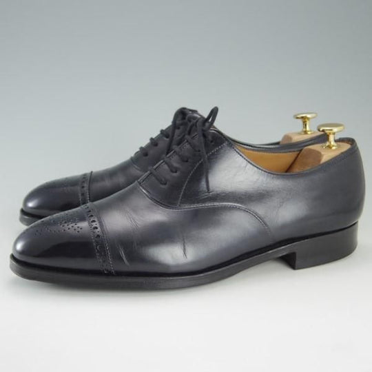 極上★ジョンロブ 7.5EE【貴重★(英)ポールスミス別注/8695ラスト】WESTBOURNE/セミブローグ/ミュージアムカーフ/メンズ/JOHN LOBB★e418