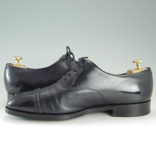 極上★ジョンロブ 7.5EE【貴重★(英)ポールスミス別注/8695ラスト】WESTBOURNE/セミブローグ/ミュージアムカーフ/メンズ/JOHN LOBB★e418