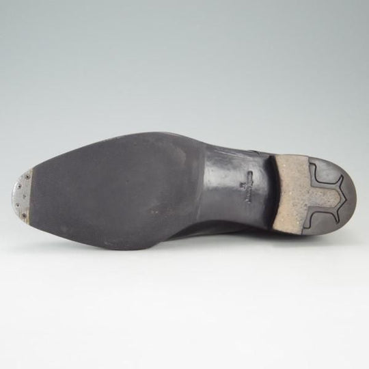 美品★ジョンロブ 7.5E【貴重★フィリップ2のダービー仕様/7000ラスト】Philip 2 DERBY/パンチドキャップトゥ/カーフ/黒/JOHN LOBB★e419