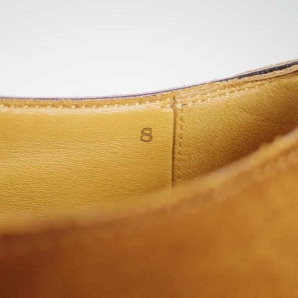 極上★(福岡)Corno blu/コルノブルゥ SIZE 8【グッドイヤーウェルテッド製法★セントラル製】ダブルモンク/スエード/茶/メンズ★e420