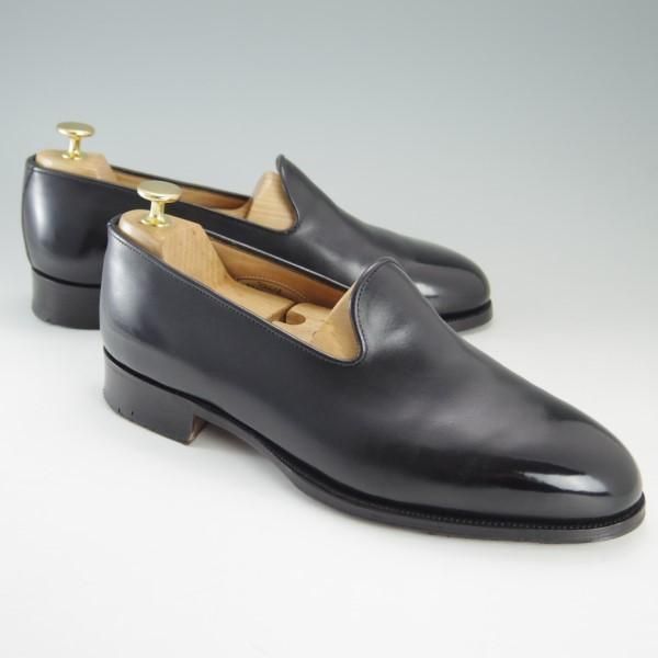 極上★(英)アルフレッド・サージェント 8EX【上級★エクスクルーシブライン/ローファー】カーフ/黒/メンズ/Alfred Sargent★e421